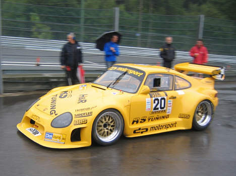 Porsche er naturligvis også repræsenteret. Her en model magen til sidste års vinder.